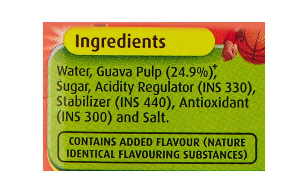 Real Fruit Power Guava   Tetra Pack  1 litre